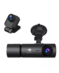 Z-edge 3-Channel Touch Screen Ir Night Vision and Super Capacitor 4K Dash Cam