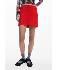 Desigual Women's Suede mini skirt
