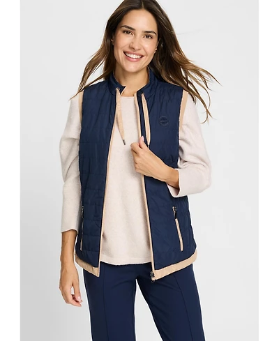 Olsen 2-in-1 Reversible Quilted Vest