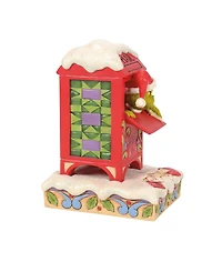 Jim Shore Grinch in Mailbox Figurine