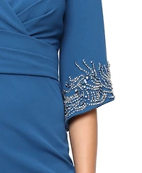 Alex Evenings Women's Stretch Crepe Column Dress