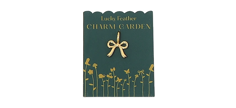 Lucky Feather Charm Garden - Gold
