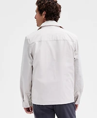 Alfani Men's Alfatech Modular Snap-Front Sport Shirt Jacket, Macy's Exclusive