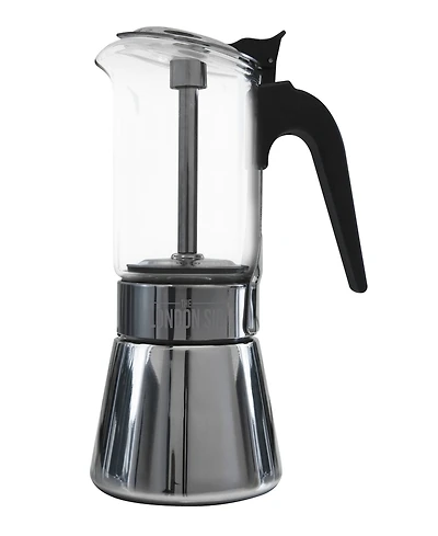 London Sip Stainless Steel 6-Cup Espresso Maker