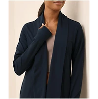 Pact Luxe Stretch Jersey Swing Cardigan