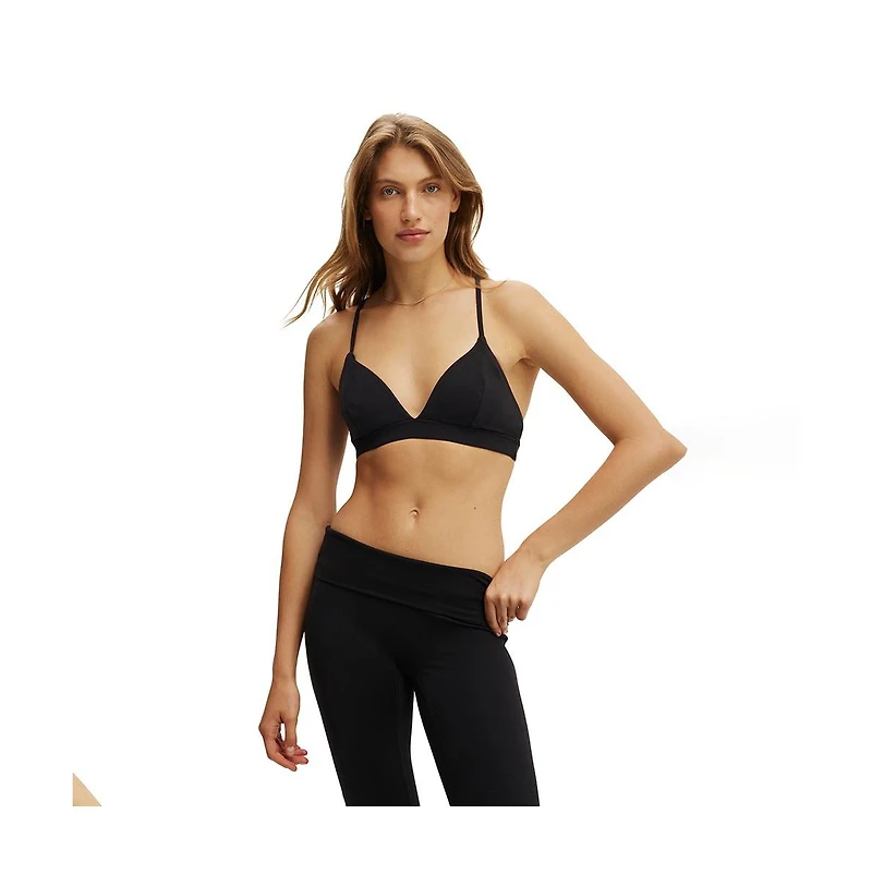 Cotton On Women's Active Ultra Soft High Apex Crop