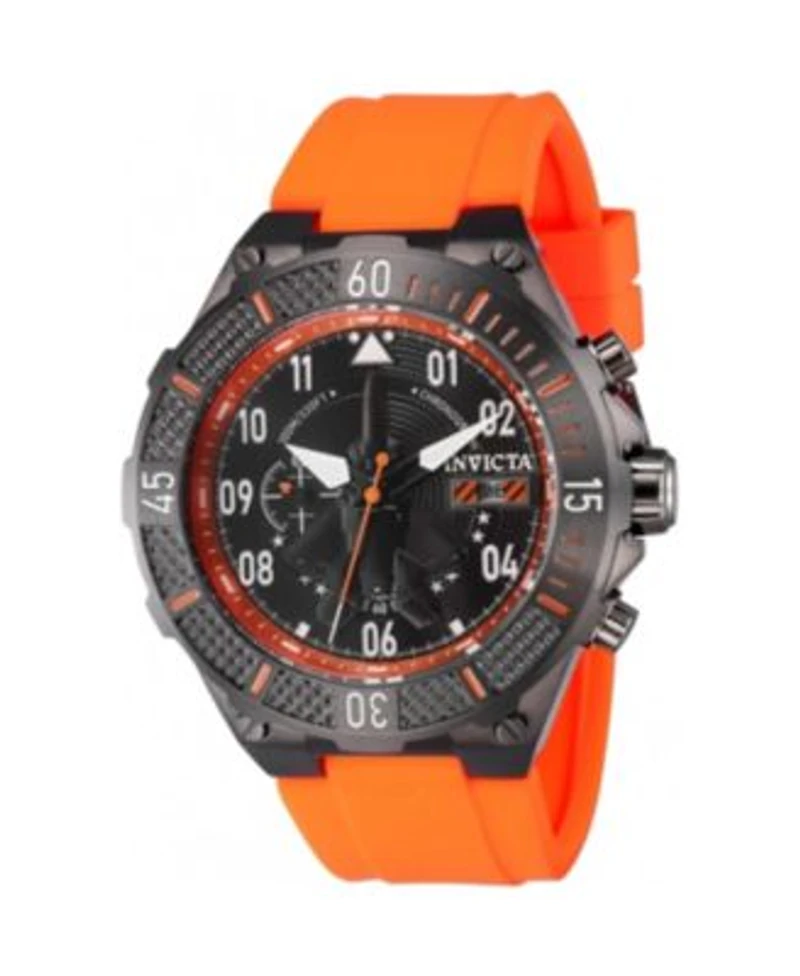 Invicta Mens 39896 Aviator Quartz Multifunction Black Dial Watch