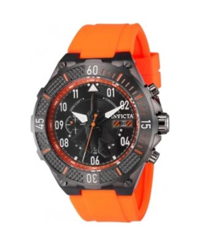 Invicta Mens 39896 Aviator Quartz Multifunction Black Dial Watch