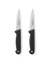 Cat Cora Cutlery-Pro 2-Piece Soft-Grip Handle Paring Knives Set