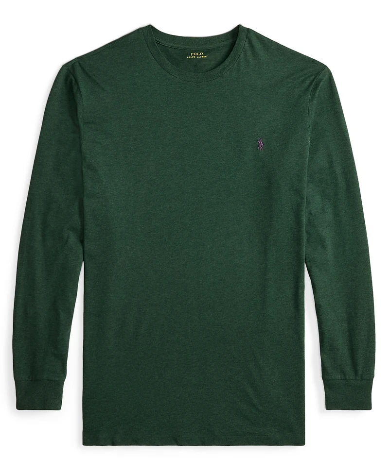 Polo Ralph Lauren Men's Big & Tall Classic-Fit Jersey Long-Sleeve T-Shirt