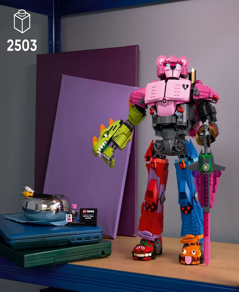 Lego Fortnite Mecha Team Leader 77078 Toy Building Set, 2503 Pieces