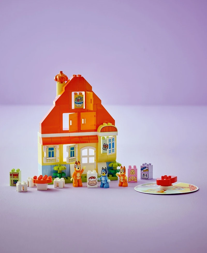 Lego Duplo Bluey's Family House with Memory Game 10459, 83 Pieces