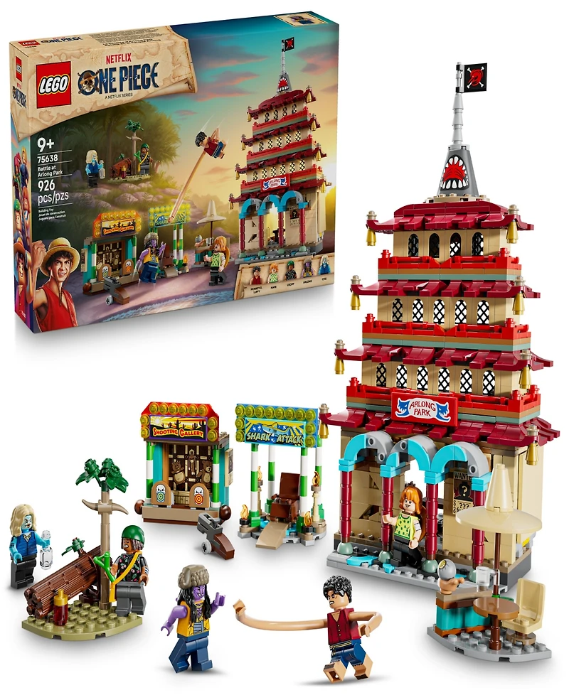 Lego One Piece Battle at Arlong Park Kids Toy 75638, 926 Pieces