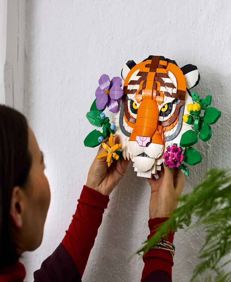 Lego Art the Fauna Collection Tiger 31217 Toy Building Set, 744 Pieces