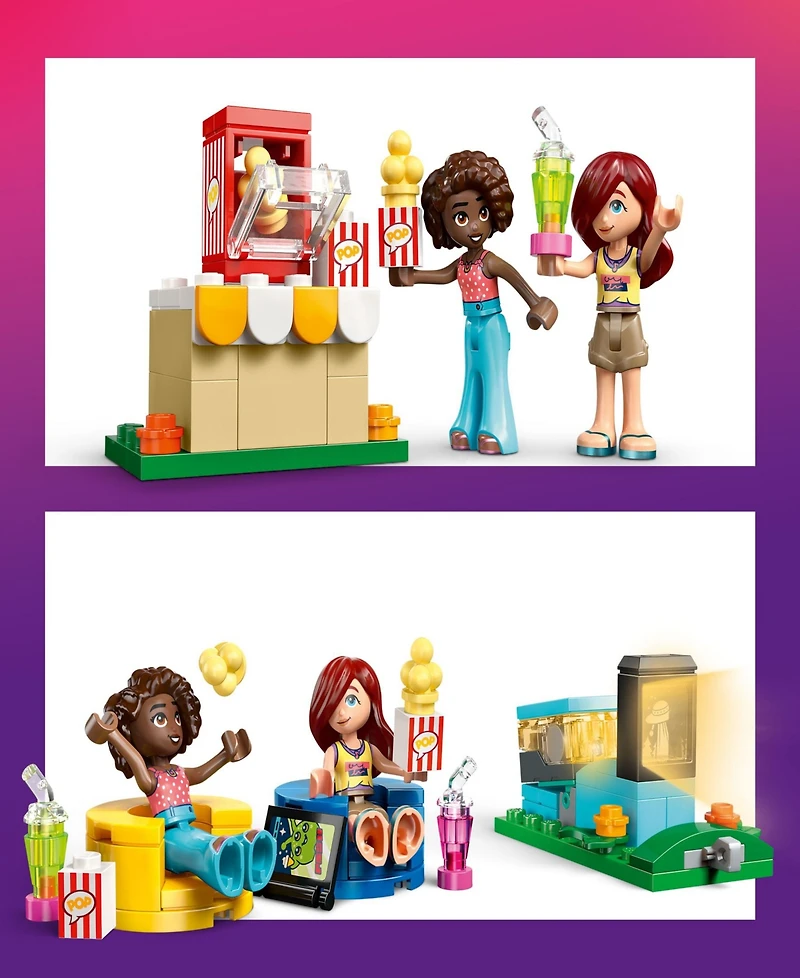 Lego Friends Friendship Movie Night 42642 Toy Building Set, 154 Pieces