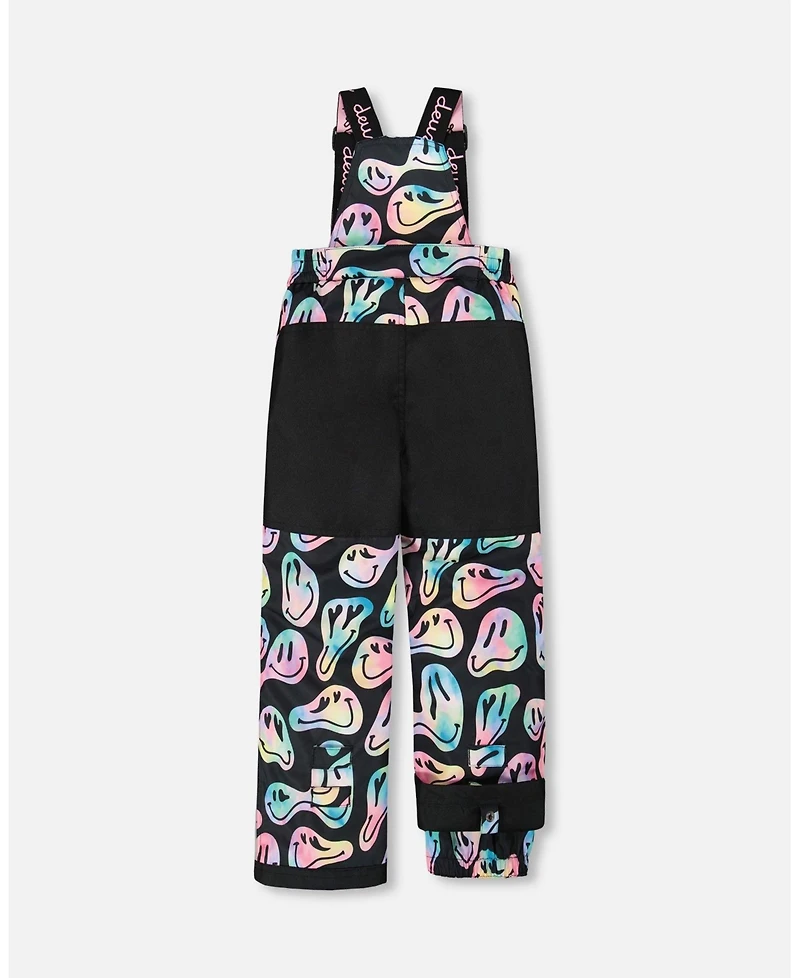 Deux par Girl Two-Piece Play Snowsuit Smiley Face - Child