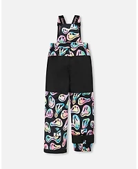 Deux par Girl Two-Piece Play Snowsuit Smiley Face - Child