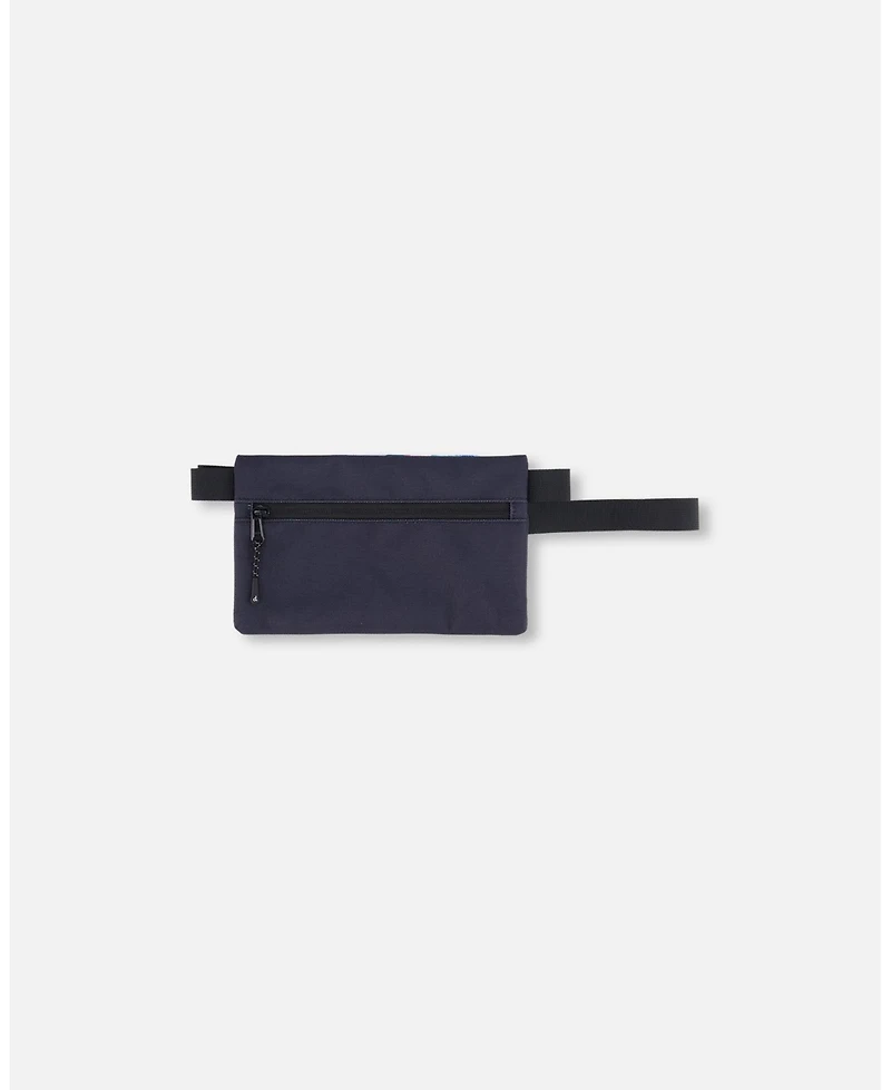 Deux par Deux Girl Double Pencil Case Black Butterfly Print - Toddler|Child