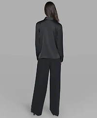 Karl Lagerfeld Paris Women's Printed Shirt
