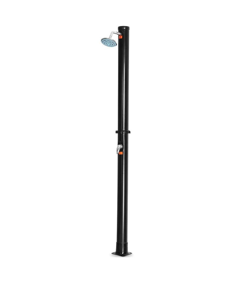 Akiudex Freestanding Outdoor Solar Shower with Adjustable Head