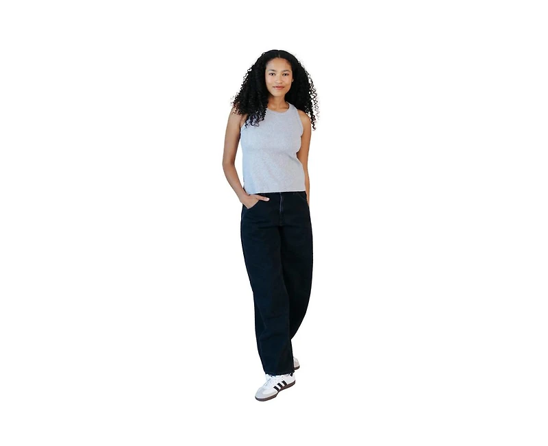 Poplinen Plus Charlie Ribbed Tank