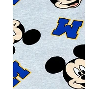 Ame Toddler Boys 2-Piece Mickey Mouse Tight Fit Pajama Set