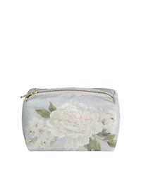 Fleurs Blanche Platinum Small Toiletry Bag