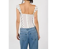 WeWoreWhat Ruched Cup Corset