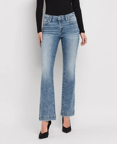 Vervet Women's Mid Rise Bootcut Jeans
