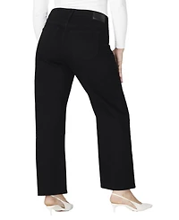 Eloquii Women's Plus The Naomi Comfort Stretch Straight Leg Jean