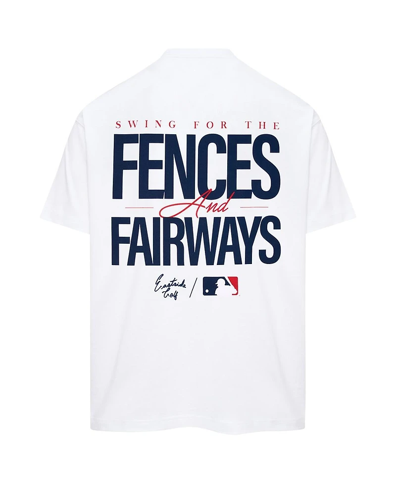 Eastside Golf Men's White Atlanta Braves 2025 Mlb All-Star Game Fences Fairways T-Shirt