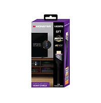 Monster Cable Purple Led 6FT Hdmi Cable
