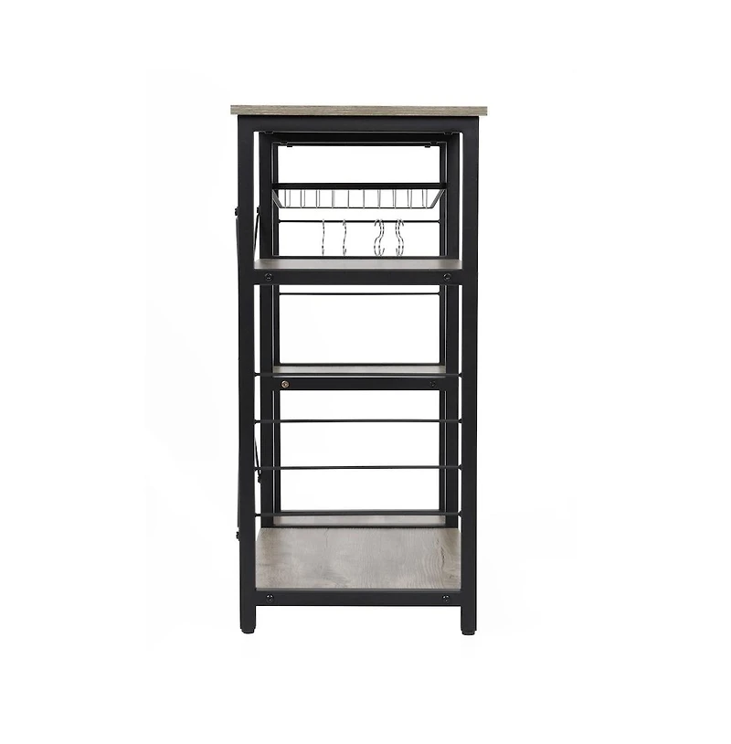 American Furniture Classics Kitchen Island with Slide Out Vegetable Basket