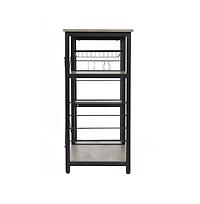 American Furniture Classics Kitchen Island with Slide Out Vegetable Basket
