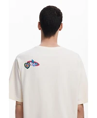 Desigual Men's Short-sleeve T-shirt with embroidery