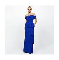 Bariano Blakely Off Shoulder Gown