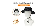 Multijoy Foldable Boonie Hat Upf 50+ Sun Protection for Hiking Fishing Summer