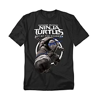 Logovision Men's Teenage Mutant Ninja Turtles Out Of The Shadows Mono Leonardo T-Shirt