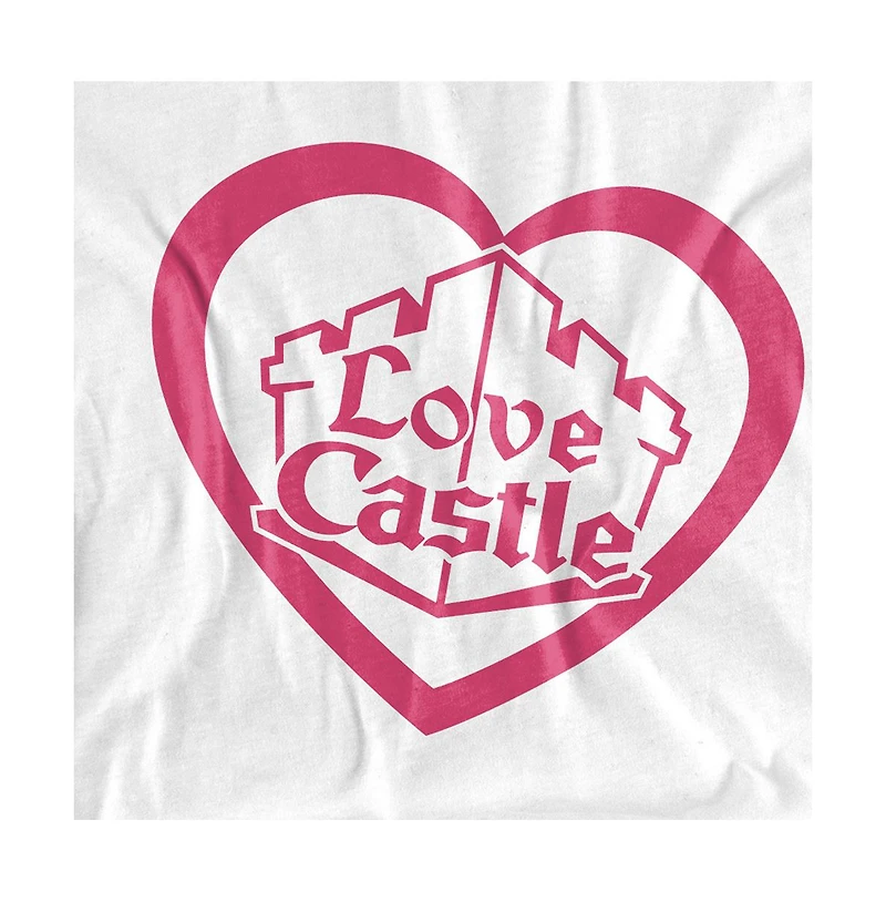 Logovision Men's White Castle Legend A Bun T-Shirt