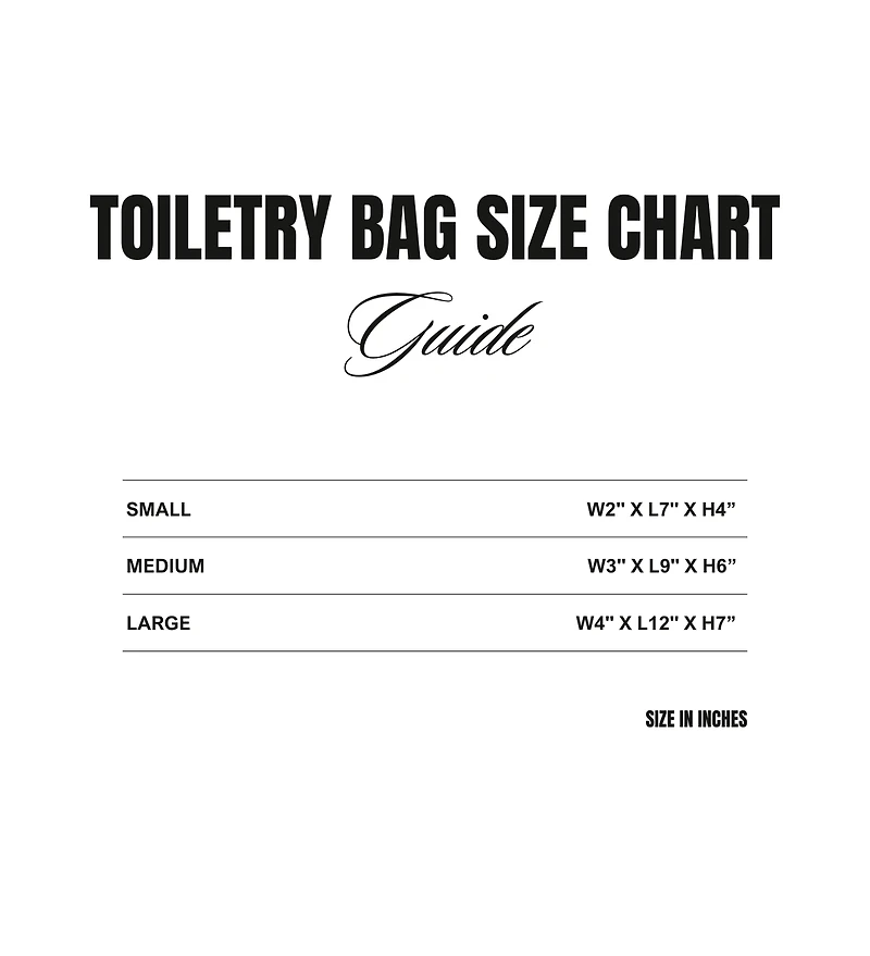 Fleurs Blanche Platinum Small Toiletry Bag