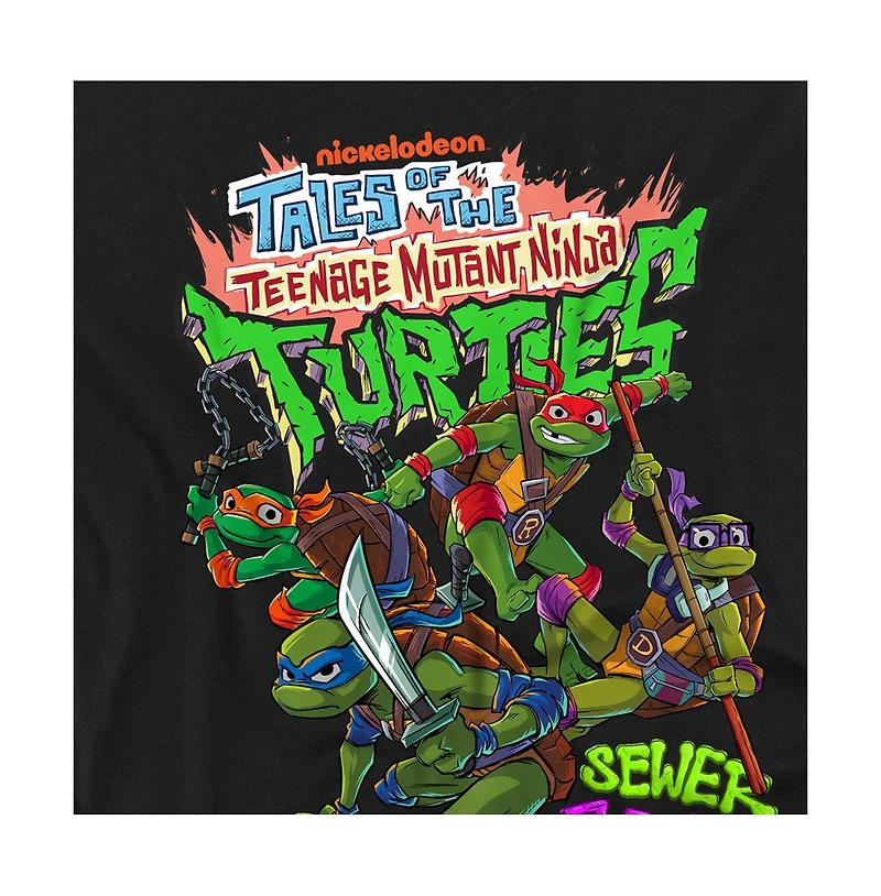 Logovision Men's Tales Of The Teenage Mutant Ninja Turtles Sewer Squad T-Shirt