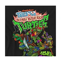 Logovision Men's Tales Of The Teenage Mutant Ninja Turtles Sewer Squad T-Shirt