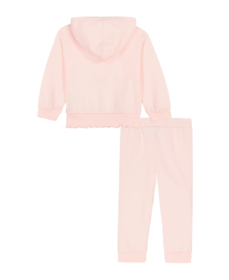 Tommy Hilfiger Baby Girls 2-Piece Hoodie and Joggers Set