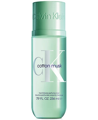 Calvin Klein Cotton Musk Unisex Hair & Body Perfume Mist, 7.9 oz.