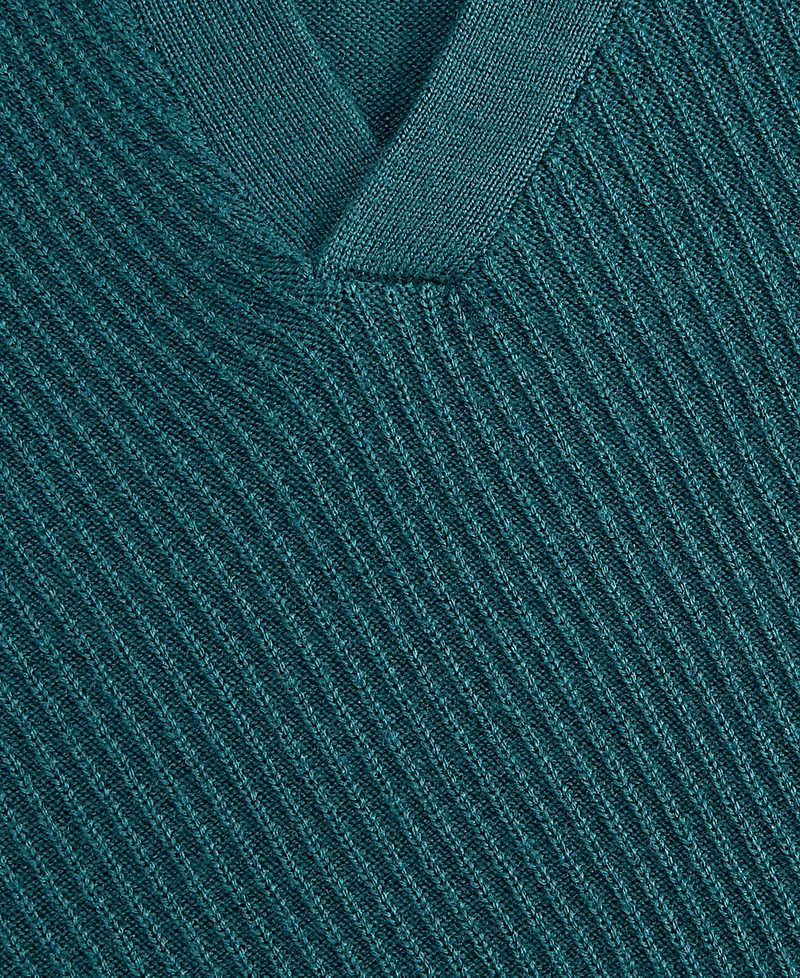Alfani Men's Long Sleeve Textured Polo Sweater, Macy's Exclusive