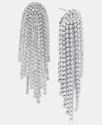 I.n.c. International Concepts Crystal Shaky Chandelier Earrings, Macy's Exclusive