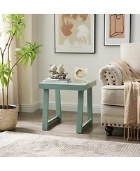 Kings Brand Furniture Charlie Side Table, End Table for Living Room, Nightstand Bedroom, Couch