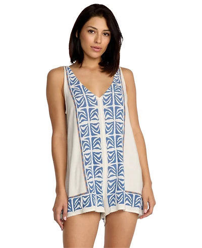 Volcom Women's Fa Emma Rushton V-neck Romper