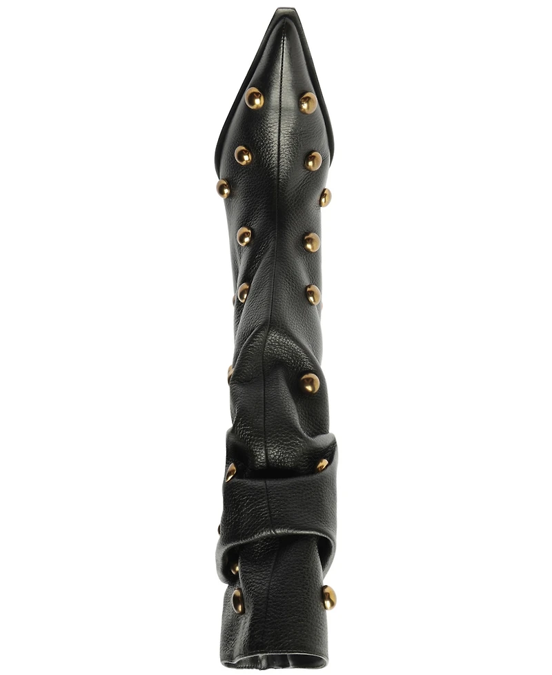 Schutz Women's Tulsa Studs Mid-Shaft Boots