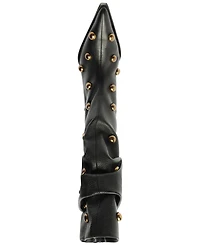 Schutz Women's Tulsa Studs Mid-Shaft Boots